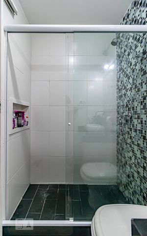 Apartamento à venda com 87m², 2 quartos e 1 vagaBanheiro Social