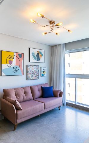 Apartamento para alugar com 47m², 1 quarto e 1 vagaSala