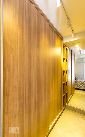 Apartamento para alugar com 47m², 1 quarto e 1 vagaQuarto - Armários