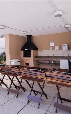 Apartamento para alugar com 63m², 2 quartos e 1 vaga Apartamento para alugar com 63m², 2 quartos e 1 vagaÁrea comum - Churrasqueira