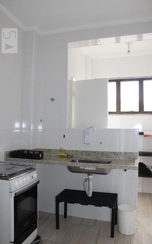 Apartamento para alugar com 80m², 2 quartos e 1 vagadetalhe da cozinha