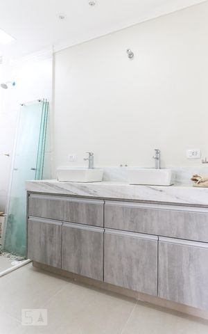 Apartamento para alugar com 94m², 3 quartos e 2 vagasBanheiro da Suíte
