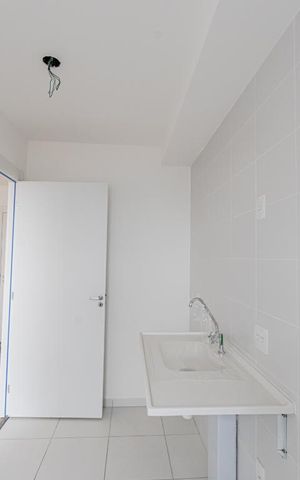 Studio para alugar com 30m², 1 quarto e sem vaga Studio para alugar com 30m², 1 quarto e sem vaga Cozinha e Área de Serviço