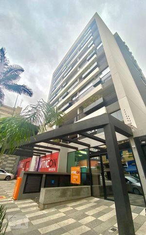 Studio à venda com 33m², 1 quarto e sem vaga Studio à venda com 33m², 1 quarto e sem vagaFachada