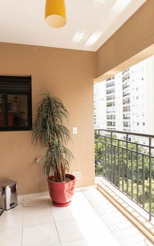 Studio para alugar com 55m², 1 quarto e 1 vaga Studio para alugar com 55m², 1 quarto e 1 vagaVaranda