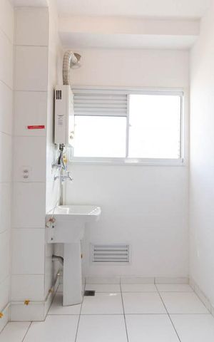 Apartamento à venda com 46m², 2 quartos e 1 vaga Apartamento à venda com 46m², 2 quartos e 1 vagaÁrea de serviço