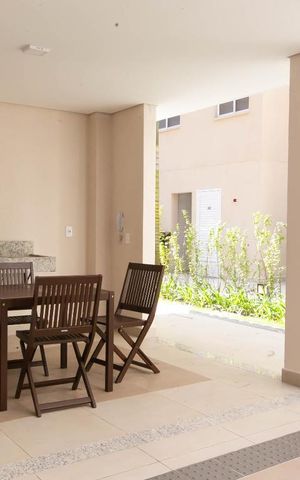 Apartamento para alugar com 32m², 2 quartos e sem vagaÁrea comum - Churrasqueira
