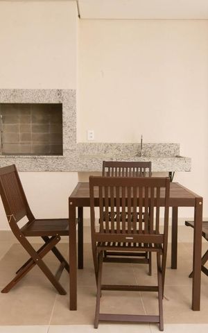 Apartamento para alugar com 32m², 2 quartos e sem vagaÁrea comum - Churrasqueira