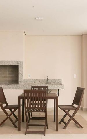 Apartamento para alugar com 32m², 2 quartos e sem vagaÁrea comum - Churrasqueira