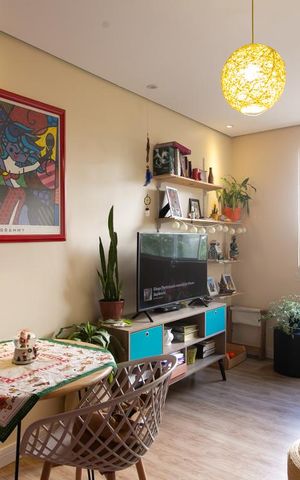 Apartamento à venda com 56m², 2 quartos e 1 vagaSala
