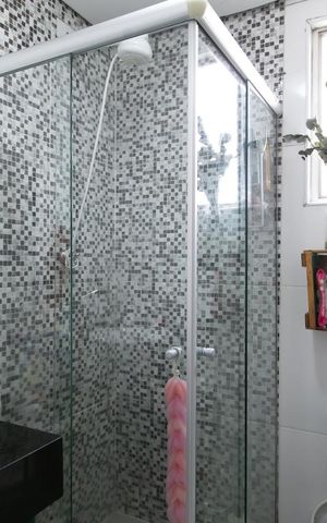 Apartamento à venda com 56m², 2 quartos e 1 vagaBanheiro 