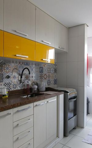 Apartamento à venda com 56m², 2 quartos e 1 vagaCozinha