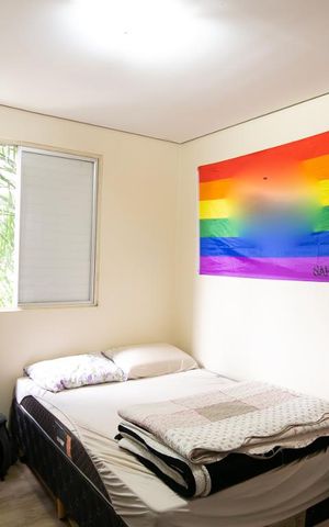 Apartamento à venda com 56m², 2 quartos e 1 vagaQuarto 2 