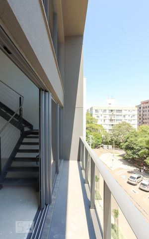 Studio à venda com 79m², 1 quarto e 1 vagaVaranda