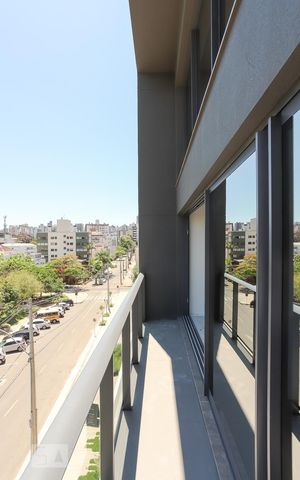 Studio à venda com 79m², 1 quarto e 1 vagaVaranda