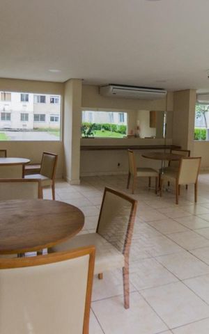 Apartamento à venda com 48m², 2 quartos e 1 vaga Apartamento à venda com 48m², 2 quartos e 1 vagaÁrea comum - salão de festas