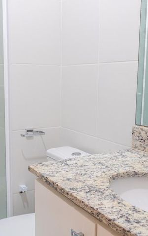 Apartamento à venda com 76m², 3 quartos e 1 vagaBanheiro da Suíte