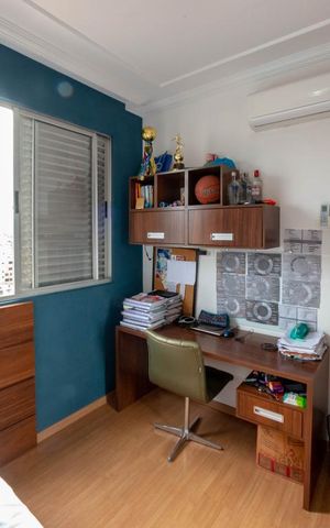 Apartamento à venda com 173m², 4 quartos e 2 vagasQuarto 1