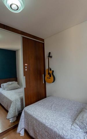 Apartamento à venda com 173m², 4 quartos e 2 vagasQuarto 2