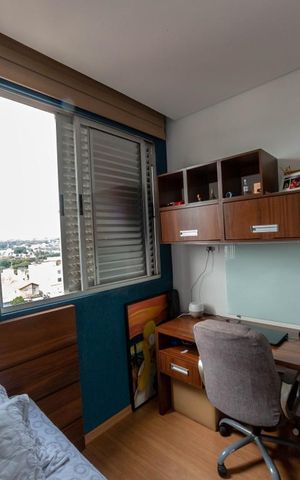 Apartamento à venda com 173m², 4 quartos e 2 vagasQuarto 2