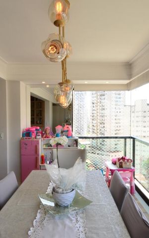 Apartamento à venda com 108m², 3 quartos e 2 vagasVaranda gourmet