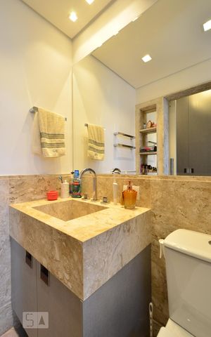 Apartamento à venda com 108m², 3 quartos e 2 vagasBanheiro da Suíte 3