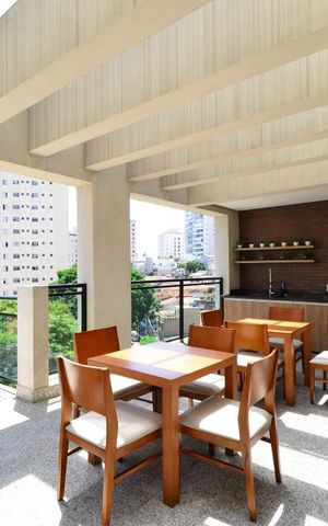 Apartamento à venda com 108m², 3 quartos e 2 vagasChurrasqueira