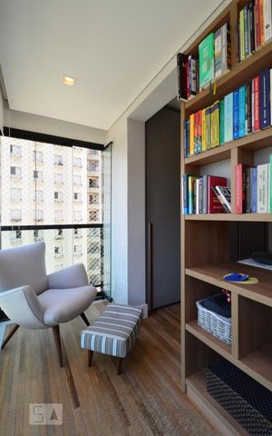 Apartamento à venda com 108m², 3 quartos e 2 vagasVaranda da suíte 3