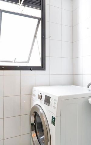Apartamento à venda com 100m², 3 quartos e 2 vagasÁrea de Serviço