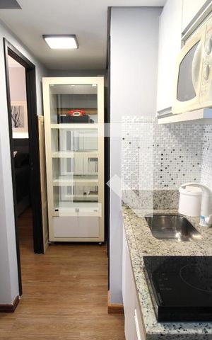 Studio à venda com 32m², 1 quarto e 1 vagaCozinha