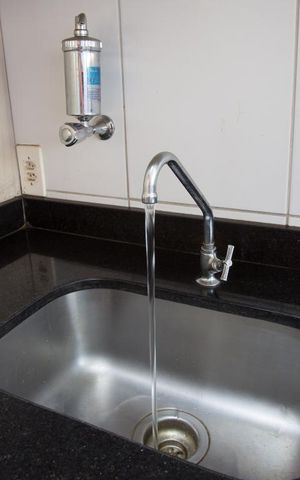 Apartamento para alugar com 49m², 2 quartos e 1 vagaCozinha - pia