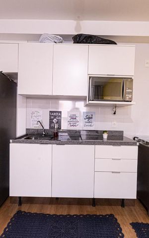 Apartamento para alugar com 41m², 1 quarto e 1 vaga Apartamento para alugar com 41m², 1 quarto e 1 vagaSala e cozinha