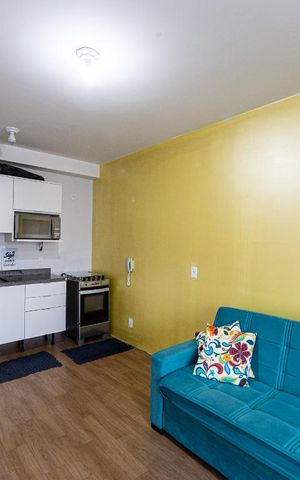Apartamento para alugar com 41m², 1 quarto e 1 vaga Apartamento para alugar com 41m², 1 quarto e 1 vagaSala e cozinha