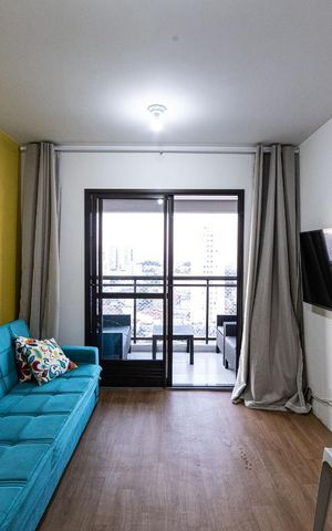 Apartamento para alugar com 41m², 1 quarto e 1 vaga Apartamento para alugar com 41m², 1 quarto e 1 vagaSala e cozinha