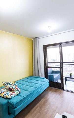 Apartamento para alugar com 41m², 1 quarto e 1 vaga Apartamento para alugar com 41m², 1 quarto e 1 vagaSala e cozinha