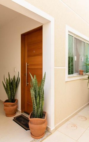Casa de condomínio à venda com 35m², 1 quarto e sem vaga Casa de condomínio à venda com 35m², 1 quarto e sem vagaFrente da Casa
