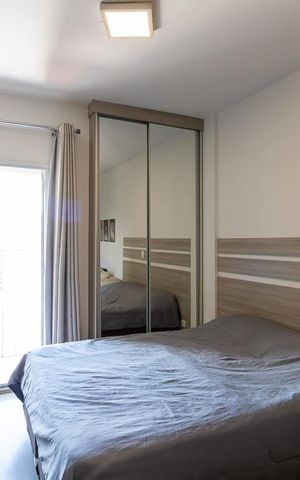 Studio para alugar com 35m², 1 quarto e sem vaga Studio para alugar com 35m², 1 quarto e sem vagaQuarto
