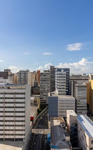 Studio para alugar com 35m², 1 quarto e sem vaga Studio para alugar com 35m², 1 quarto e sem vagaVista da Varanda