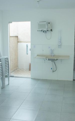 Apartamento à venda com 35m², 1 quarto e sem vaga Apartamento à venda com 35m², 1 quarto e sem vagaÁrea de comum - Salão de festas