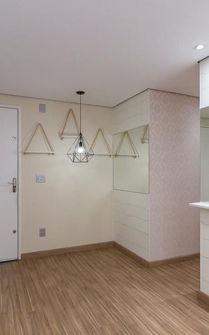 Apartamento à venda com 47m², 2 quartos e 1 vagaSala
