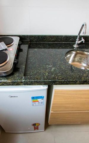 Studio para alugar com 10m², 1 quarto e sem vagaQuarto/Cozinha