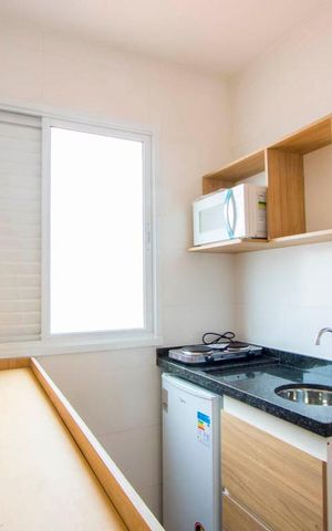 Studio para alugar com 10m², 1 quarto e sem vagaQuarto/Cozinha