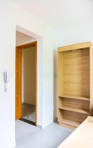 Studio para alugar com 13m², 1 quarto e 1 vaga Studio para alugar com 13m², 1 quarto e 1 vagaQuarto/Cozinha