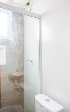 Studio para alugar com 13m², 1 quarto e 1 vaga Studio para alugar com 13m², 1 quarto e 1 vagaBanheiro