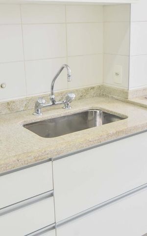 Studio à venda com 32m², 1 quarto e 1 vagaCozinha