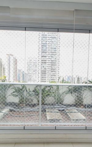 Studio à venda com 32m², 1 quarto e 1 vagaVaranda
