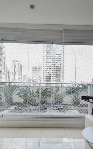 Studio à venda com 32m², 1 quarto e 1 vagaVaranda
