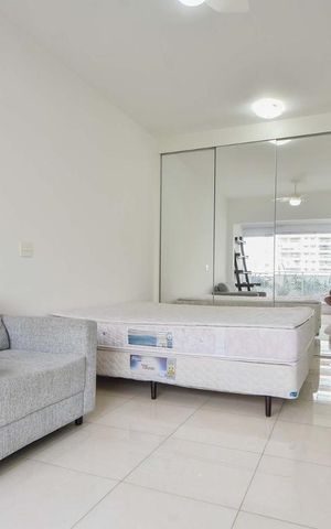 Studio à venda com 32m², 1 quarto e 1 vagaSala 