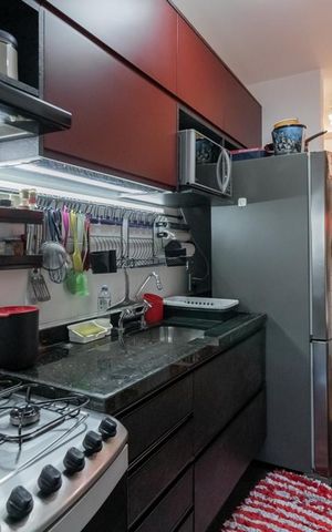 Apartamento para alugar com 74m², 2 quartos e 2 vagas Apartamento para alugar com 74m², 2 quartos e 2 vagasCozinha