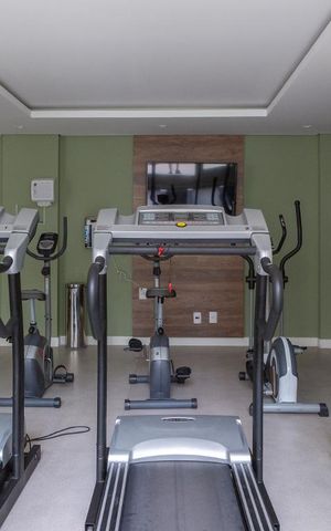 Apartamento à venda com 72m², 2 quartos e 2 vagas Apartamento à venda com 72m², 2 quartos e 2 vagasÁrea comum - Academia